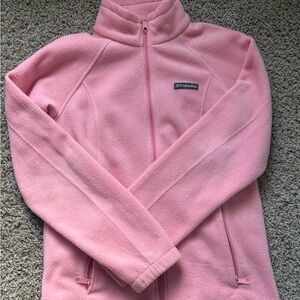 Columbia Light Pink Fleece Jacket
